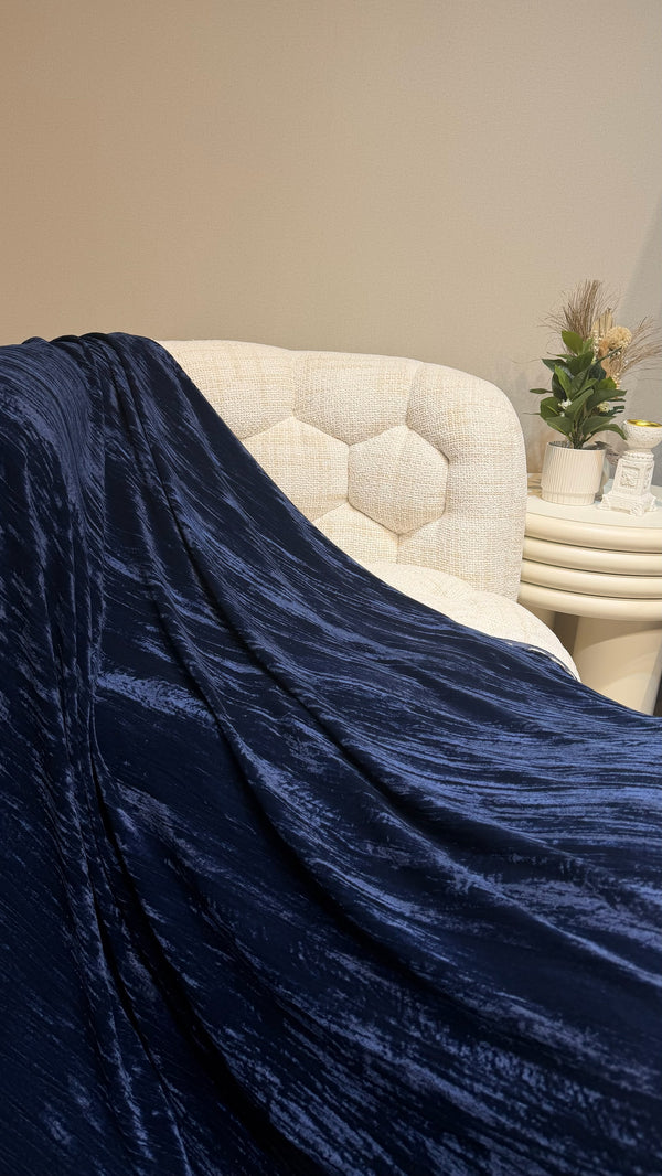 ππππππ ππππ pleated velvet Fabric (Series 2 - C3)